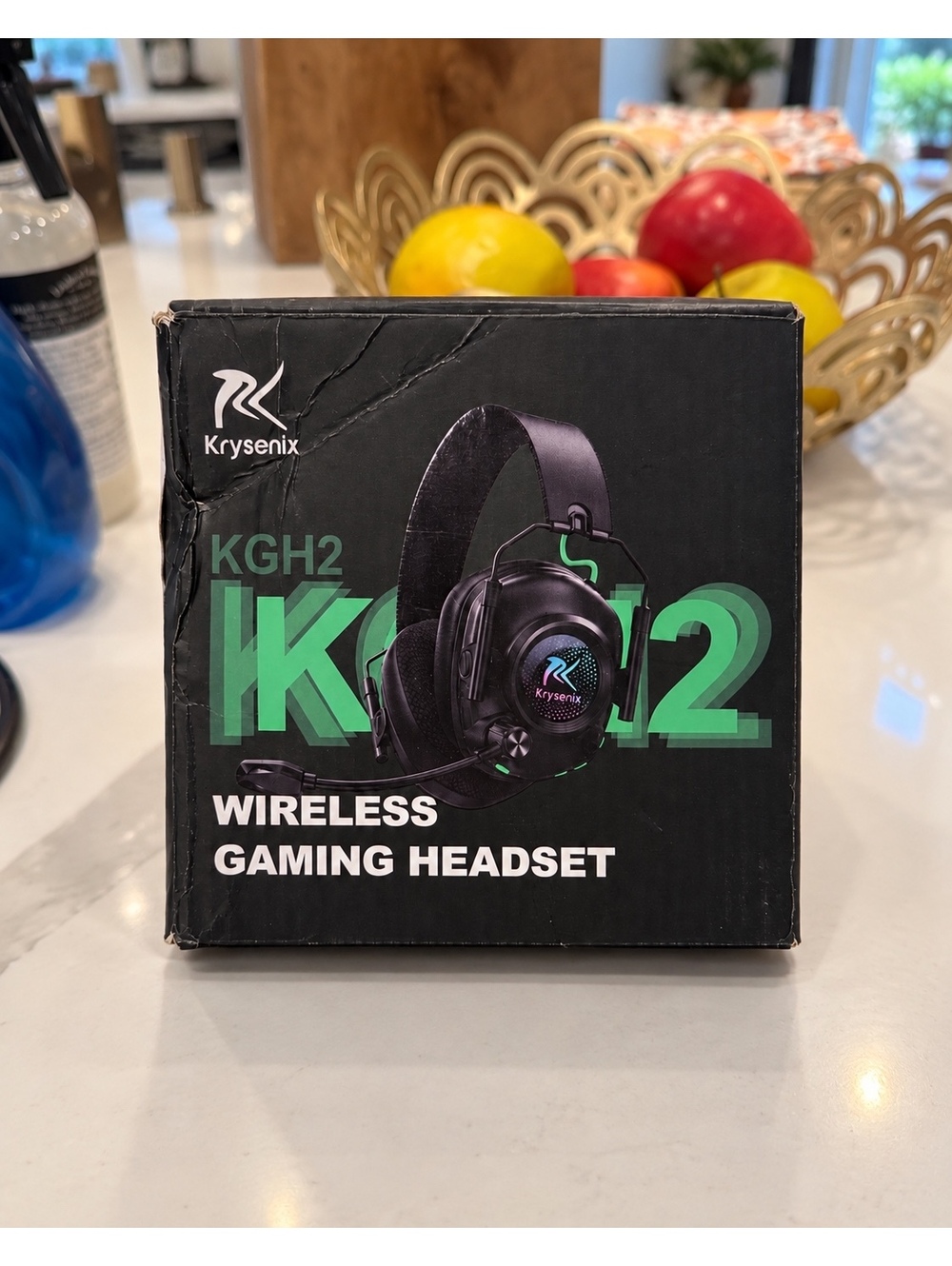 Krysenix KGH2 Wireless Gaming Headset White